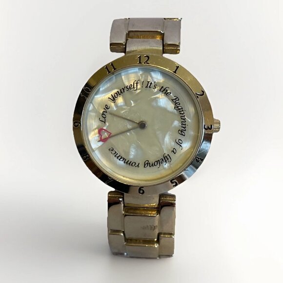 BWC Accessories - BWC Watch Love Yourself It’s The Beginning Of a Lifelong Romance NEW BATTERY